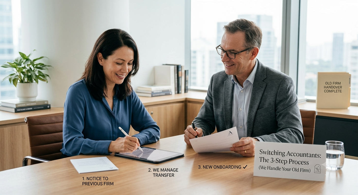 Switching Accountants: The 3-Step Process (We Handle Your Old Firm)
